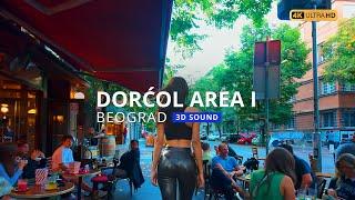 Serbia | Belgrade | Dorćol Area I | Walking Tour | 4K | 3D Sound #travel #3dsound