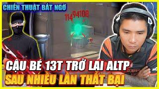 FREE FIRE | THẦN ĐỒNG 13T BẤT NGỜ TRỞ LẠI ALTP , SAU NHIỀU LẦN THẤT BẠI , CHINH PHỤC QUÁ XUẤT XẮC