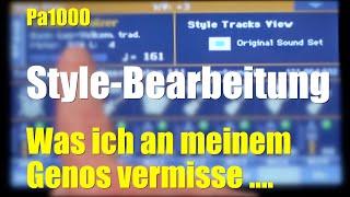 Pa1000 - Style-Bearbeitung - Walzer-Style - "Schneewalzer" -  # 1634