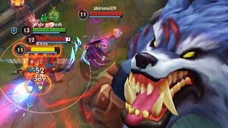 Wild Rift Warwick Mid is Broken One Shot Delete!!