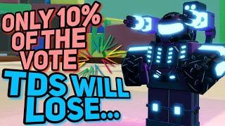 TDS will LOSE the Bloxies | Why? | Is the Vote RIGGED? | Tower Defense Simulator