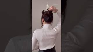 CLAW CLIP HAIR HACK (Slow) | Take Claw clip out Without Getting Tangled