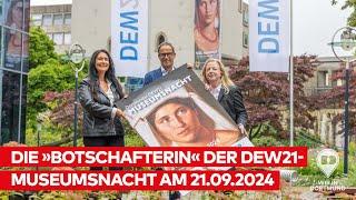 Die »Botschafterin« der DEW21-Museumsnacht – Neue Kampagne für die Veranstaltung am 21. September