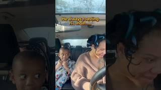 He always roasting his mom  #funny #skits