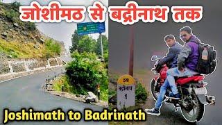 Joshimath to Badrinath by Bike | Joshimath Badrinath Road in Mansoon