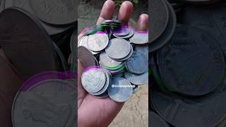 1 Rupee 2 Rupees Steel Coins #steelcoin #1rupeecoin #2rupeescoin