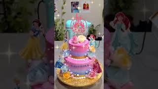 Disney princesses cake! #india #cake #trending #canada #tamil #toronto #happybirthday #chef #disney