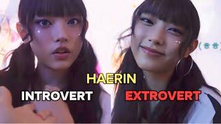 When Introvert HAERIN becomes more talkative and Extroverted (ft. NewJeans singing aespa songs)