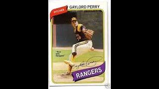 The King of the 'Spitter' - Gaylord Perry