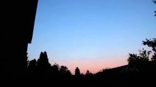 Sunset - Pan-Timelapse Test