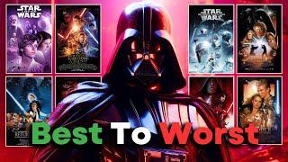 We BRUTALLY Ranked STAR WARS MOVIES (Tier List)