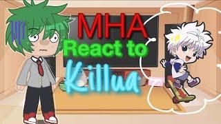 -ˋ₊˚.Mha react to Killua from HxH / GCRV / mmoyn