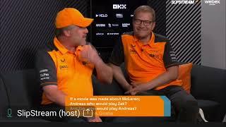 McLaren's Zak Brown and Andreas Seidl answer Fan's questions before the Summer Break McLaren Fanview