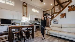 Her Stunning Tiny Home w/ Main Floor Bedroom & High Ceilings