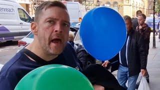 The Strangely Very Angry Balloon Man