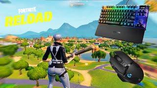 SteelSeries Apex Pro TKL ASMR  Fortnite Solo Ranked Reload  Satisfying Keyboard Fortnite 240FPS