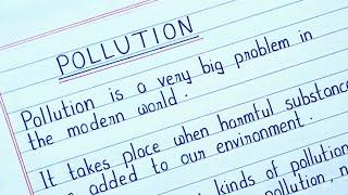 Essay on Pollution || Pollution essay || pollution par nibandh in English || Environmental pollution