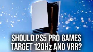 Should PS5 Pro Target HDMI 2.1 Features - And Especially VRR?