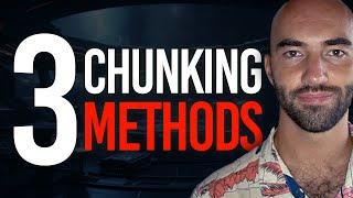 Semantic Chunking - 3 Methods for Better RAG