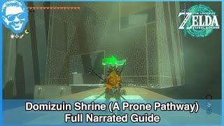 Domizuin Shrine (A Prone Pathway) - Full Narrated Guide - Tears of the Kingdom