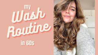 Wavy Hair Wash Routine In 60 Seconds