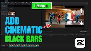 How to Add Cinematic Black Bars in Capcut PC | Full Guide