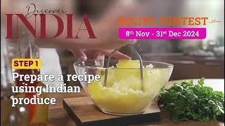 Join our Discover India Recipe Contest