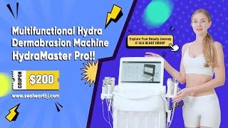 Dive into Radiance with SEA HEART GROUP's 14-in-1 Hydra Dermabrasion Facial System HydraMaster Pro!