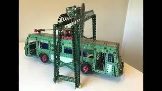 Märklin Trolley Bus and Meccano Gantry Crane - Slideshow