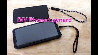 how to diy phone lanyard