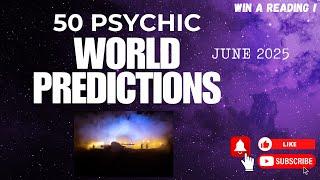 50 Predictions: Trump, Musk, Iran, Israel, Ukraine, Russia, Stock Market, Hegseth, Gabbard + threats