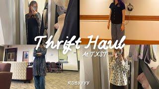 THRIFT MARKET AT TXST ||  || THRIFT HAUL || VLOG