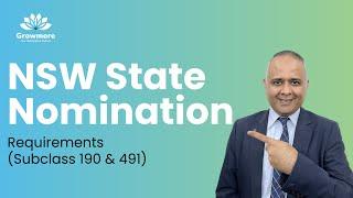 NSW new announcements for SC 190 491 #visa #190visa #491visa #australiavisa #hindi