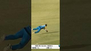 Pollard's OUTRAGEOUS catch from Cornwall ball! 