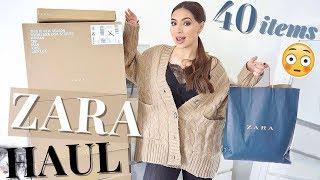 I Ordered 40 Items From Zara  | Huge ZARA Autumn Winter Haul & Try On