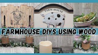 MUST See Rustic Wood Crafts For Your Home! Easy Wood Decor On A Budget!