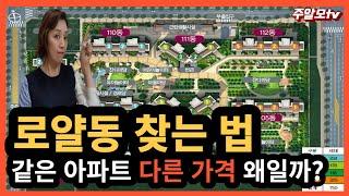 같은 아파트지만 가격은 천차만별+ 아파트 로얄찾는 법