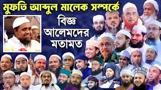 মুফতি আব্দুল মালেক সম্পর্কে বিজ্ঞ আলেমদের মতামত | mufti abdul malek, baitul mukarram বায়তুল মোকাররম