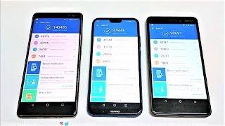 Nokia 7 Plus vs Nokia 6.1 2018 vs Huawei P20 Lite (Nova 3E) - BENCHMARK COMPARISON