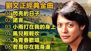 劉文正經典金曲 1（内附歌詞）01 閃亮的日子  02 諾言  03 小雨打在我的身上  04 風兒輕輕吹  05 為青春歡唱  06 若是你在我身邊