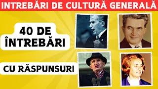 La câte dintre aceste 30 de întrebări de cultură generală poți răspunde corect?