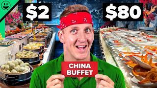 $2 Buffet vs $80 Buffet in Chengdu, China!! I Can't Believe They Eat This!!