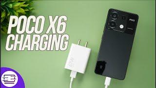 Poco X6 Charging Test 67W Turbo Charger ️