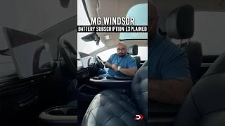 MG Windsor EV Battery Subscription Module Explained #PowerDrift #PDArmy #MGWindsor #WindsorEV