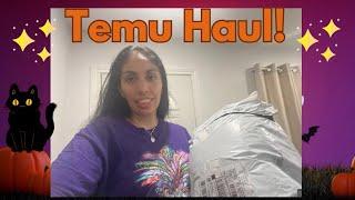 Spooky Budget Temu Haul!