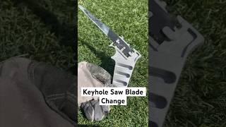 Keyhole Saw Blade Change | Drywall or Jab Saw #diy #tools #realtor