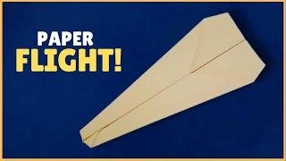 How to Make a Paper Origami Jet Plane - Coolest Paper Plane That Flies Straight