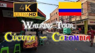 【4K 60fps】WALK - Cúcuta  ~ walking Tour - Colombia