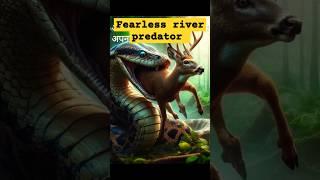 Amazon's fearless river predator part-1 #shorts #ytshorts