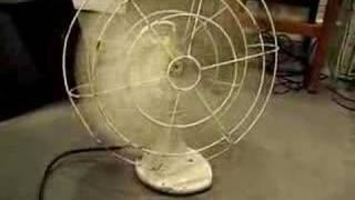 Antique Vintage Hunter Oscillating Fan